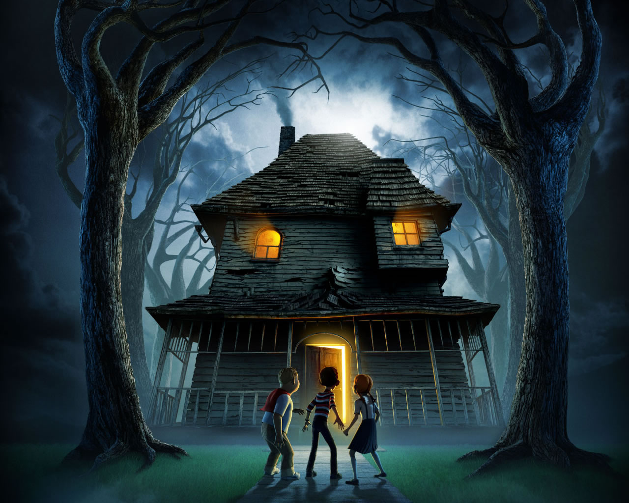 Resultado de imagem para casa assombrada