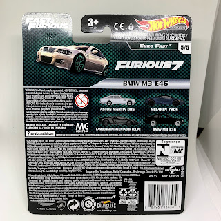 Julian S Hot Wheels Blog Bmw M3 E46 Fast Furious Premium Euro Fast