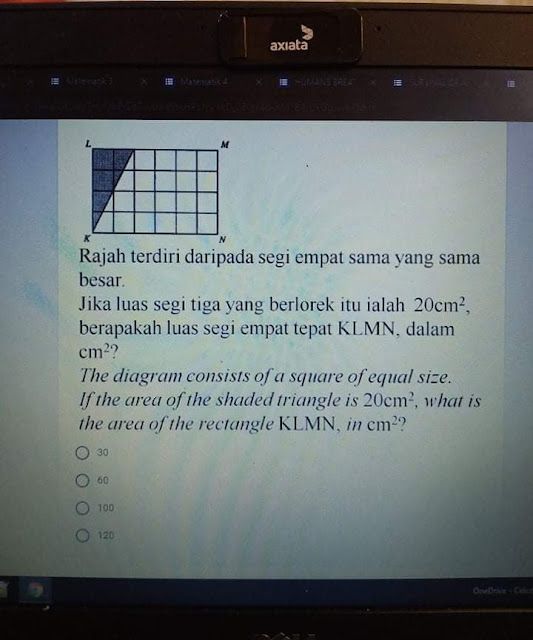 Teknik Mudah Mengira Soalan Mencari Luas – Kelas Matematik Cikgu Fadli