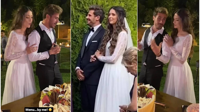 Ακης Πετρετζίκης - Κωνσταντίνα Παπαμιχαήλ: O ξέφρενος χορός τους μετά τον γάμο, δείτε το viral βίντεο 