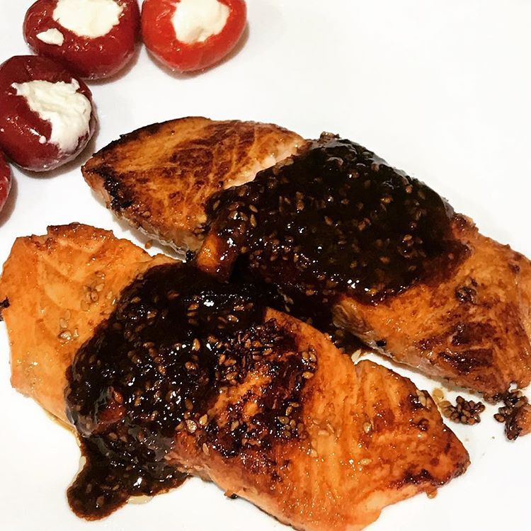 Jhovaan - Meal (in Konkani): Recipe : Salmon Soy Wasabi