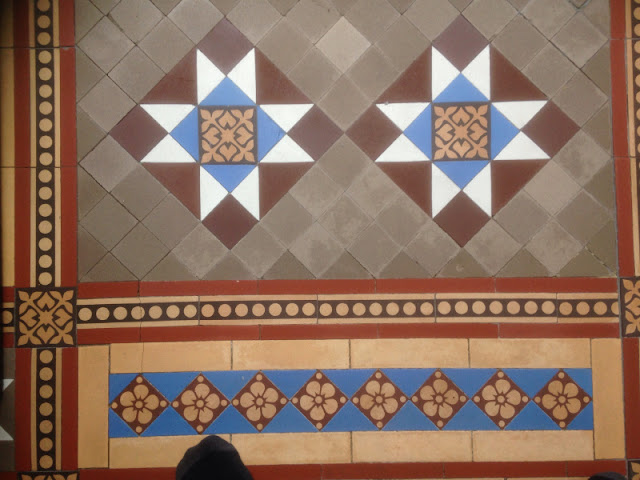 Victorian tile cleaning and sealing in Cambridge