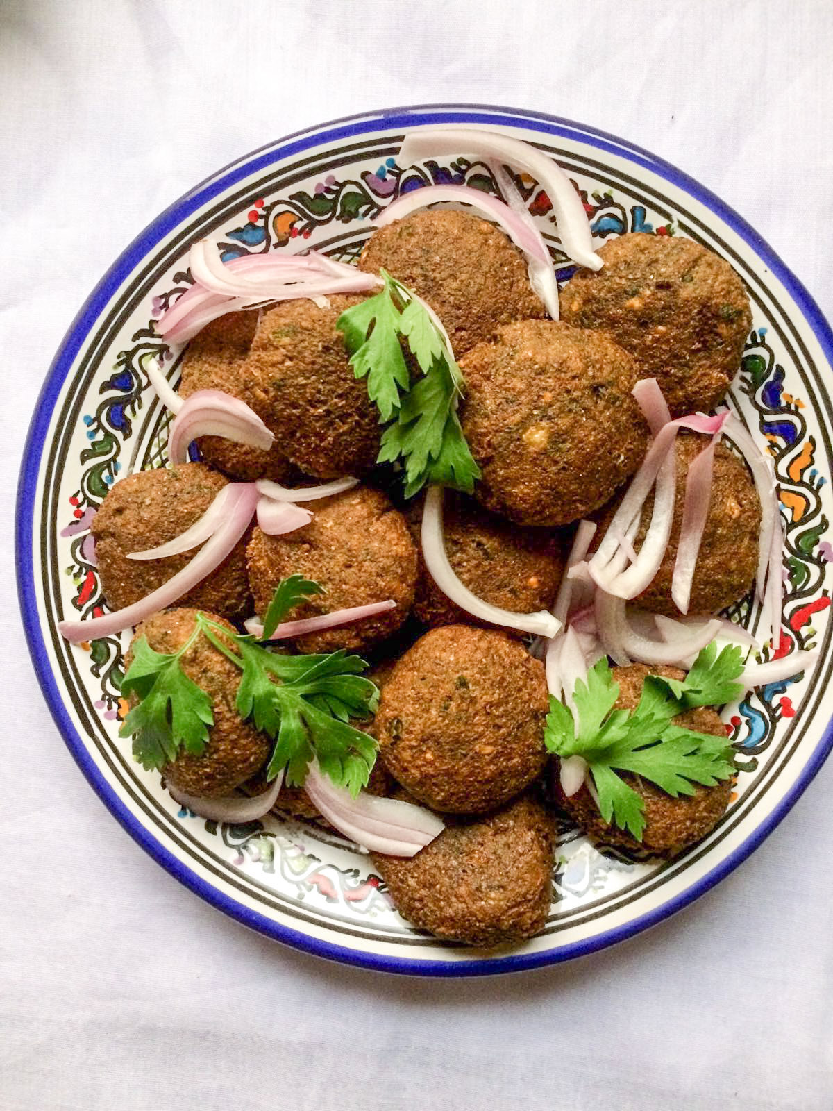Falafel with Black Chickpeas