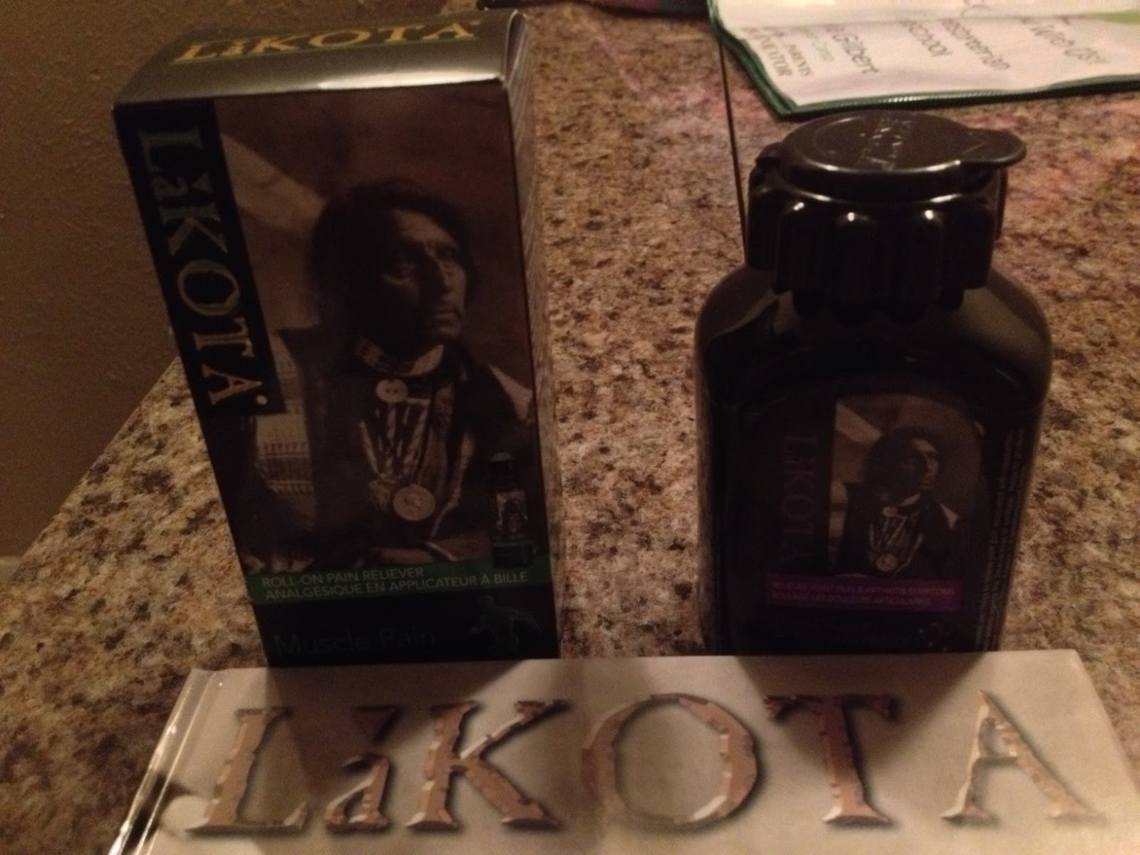 Lakota Herbs Pain Relief and Book Review