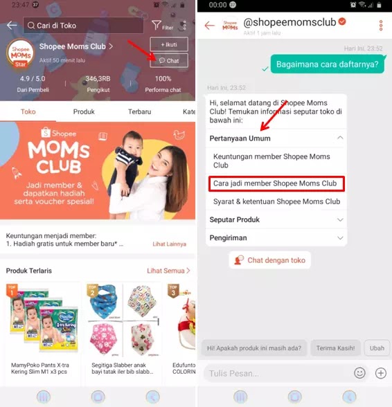 Cara Daftar Shopee Moms Club Brankaspedia Blog Tutorial Dan Tips