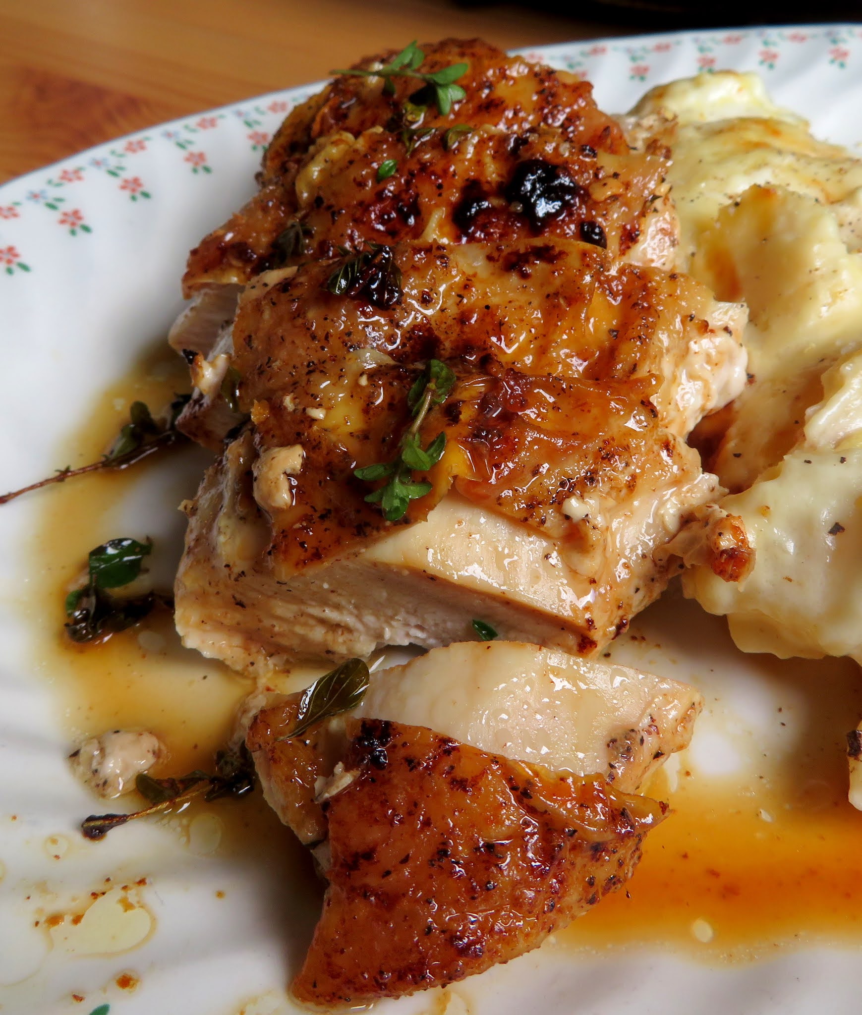 Pan Roasted Chicken Breasts with Thyme The English Kitchen