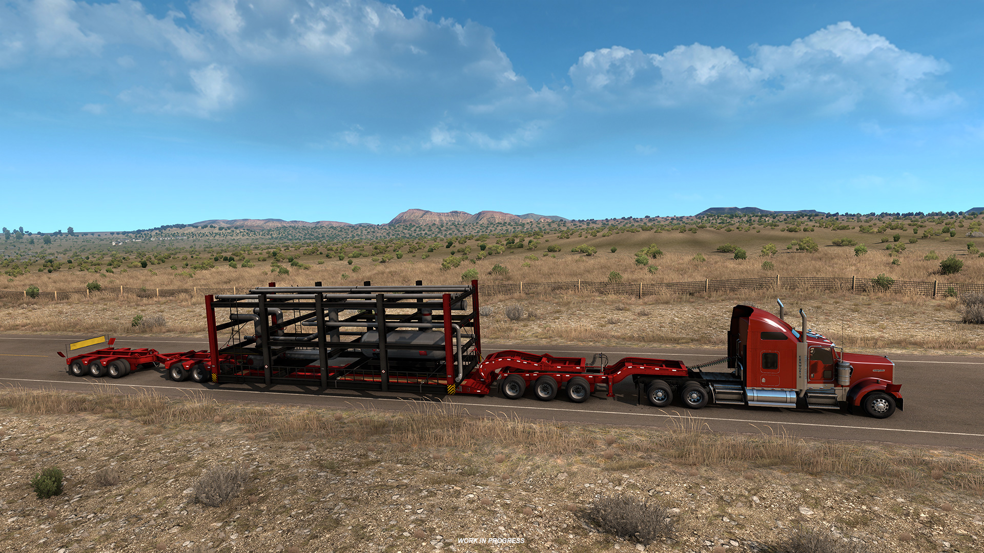 SCS Software's blog American Truck Simulator Lowboy Trailers