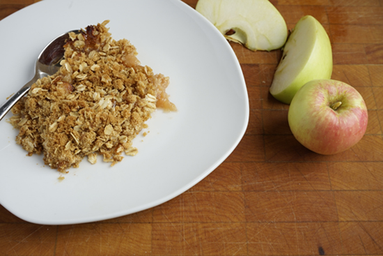 Apple Crisp Apple Crisp with oats and brown sugar