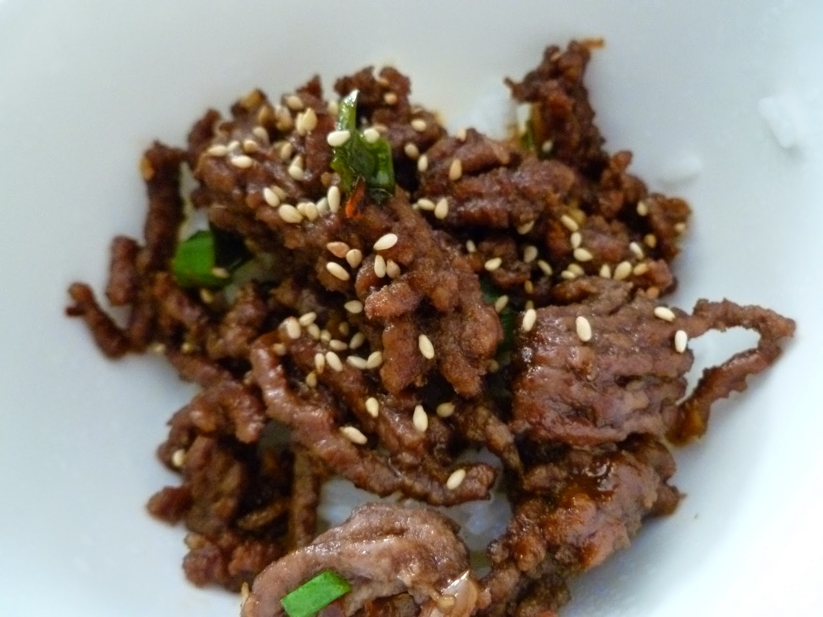 The Pastry Chef's Baking Korean (Ground) Beef