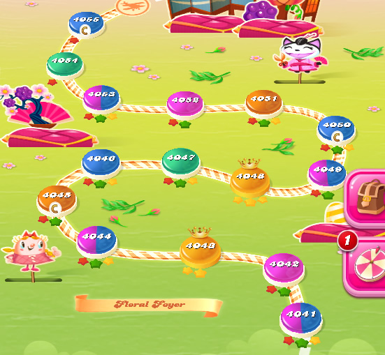 Candy Crush Saga level 4041-4055 Candy Crush Saga level 4041-4055