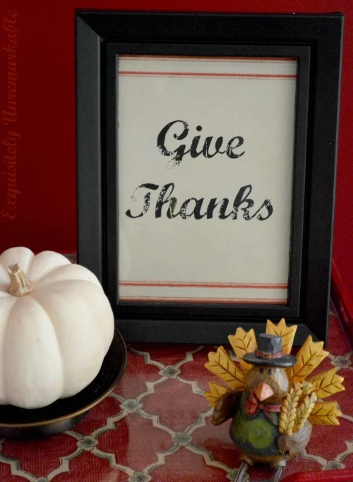 Give Thanks Printable