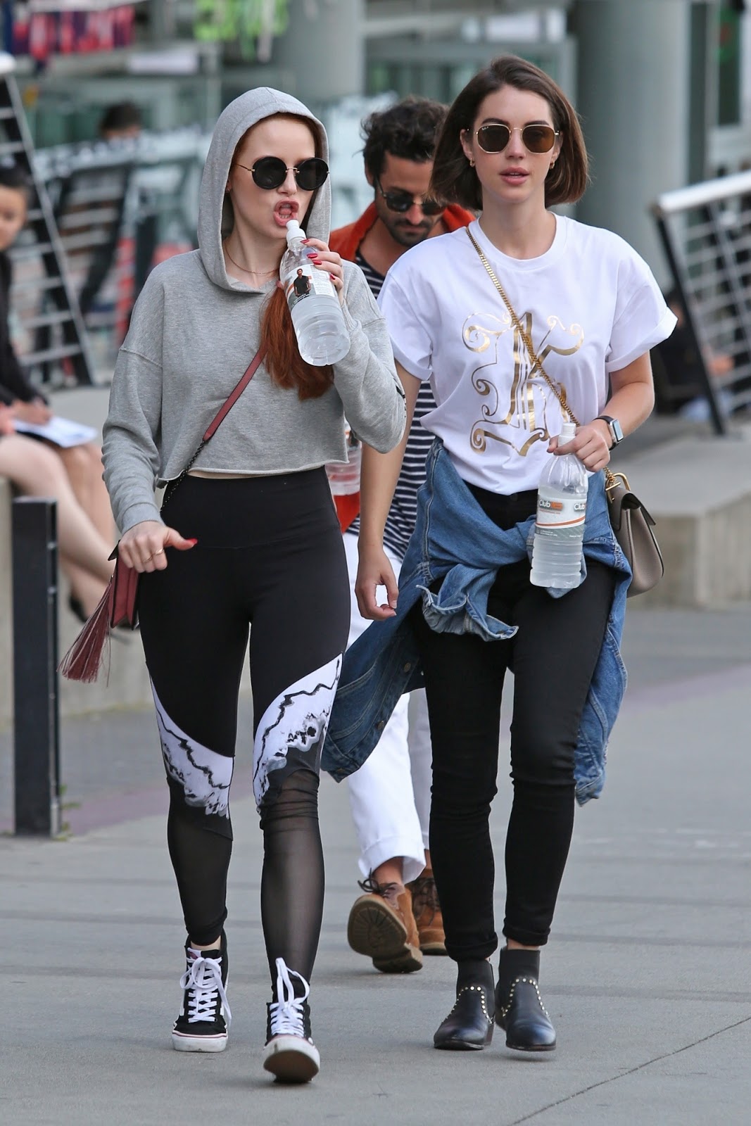 Madelaine Petsch & Adelaide Kane // Bike the Vancouver Seawall around