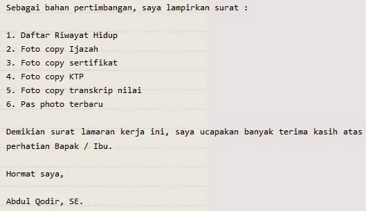 529 x 306 jpeg 27kB, Contoh Surat Lamaran Kerja Via Email Yang Baik ...