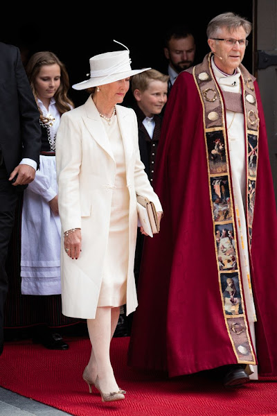 Royal Family of Norway in Trondheim city for the Jubilee Tour
