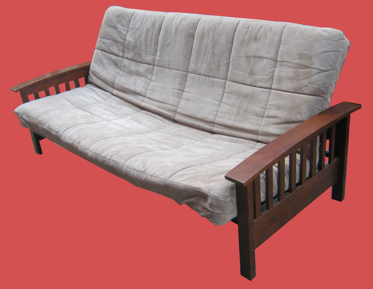 Uhuru Furniture & Collectibles Wood Frame Futon SOLD