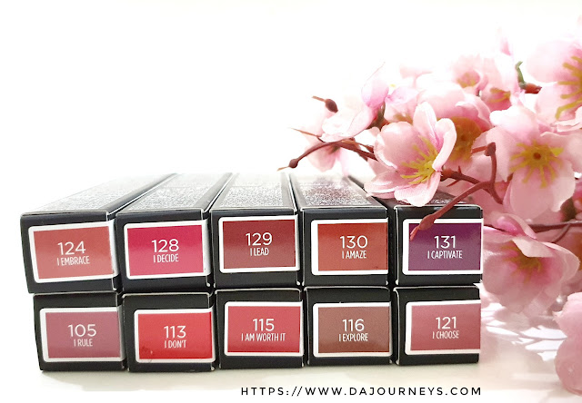 Review and Swatch L’OREAL Rouge Signature Matte Color Ink