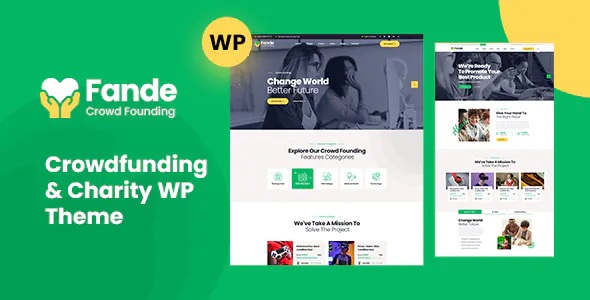 Best Crowdfunding & Charity WordPress Theme