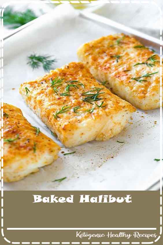Baked Halibut Healthy Resepes Wolff