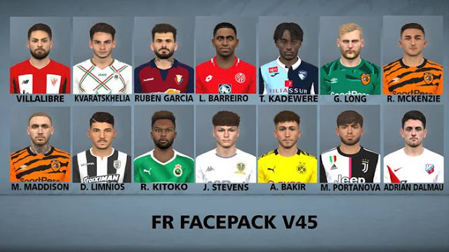 Pes 2017 New Facepack V45