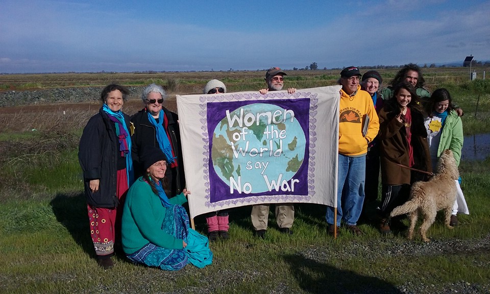 Organizing Notes Busted for Peace at Beale AFB