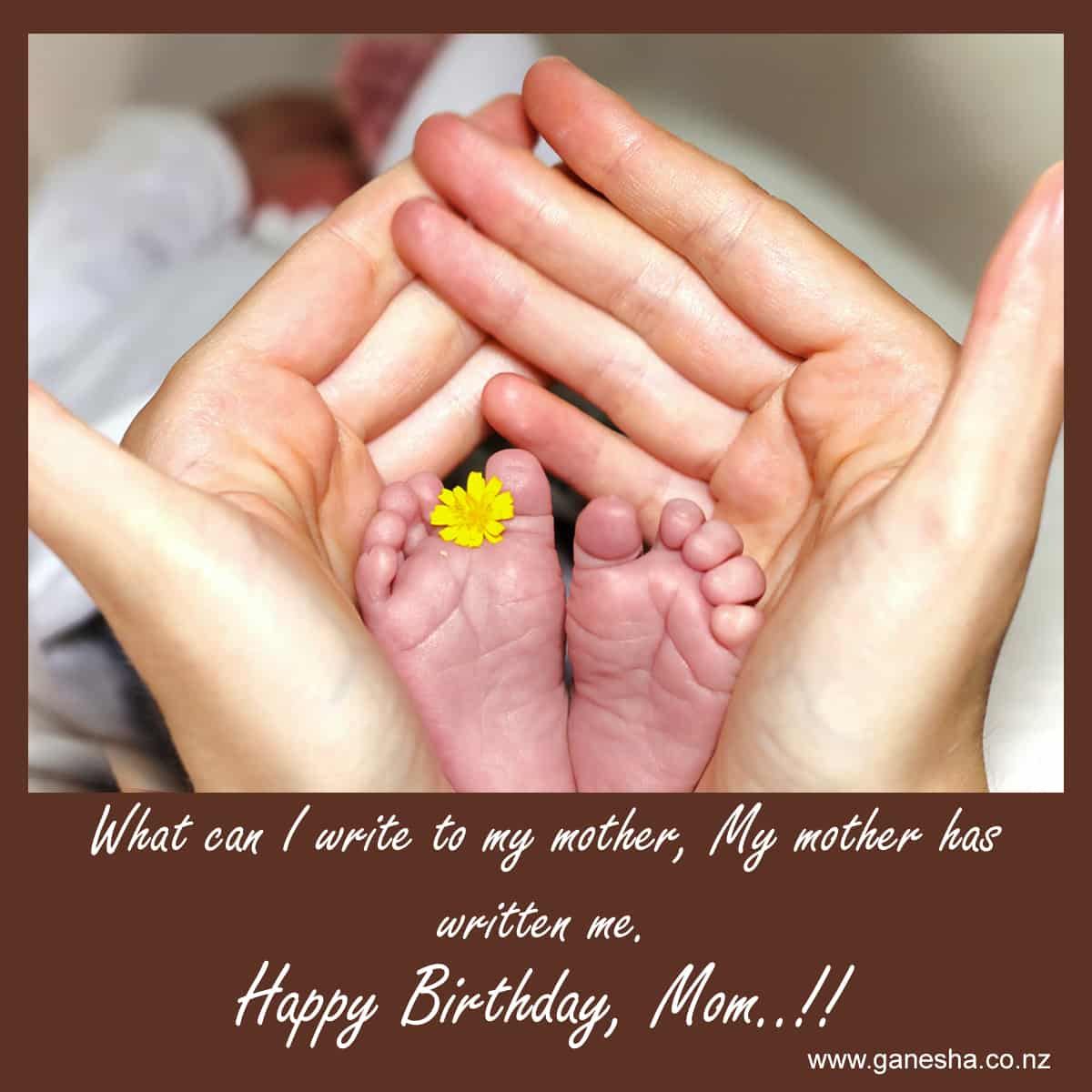 Simple Birthday wishes for Mom