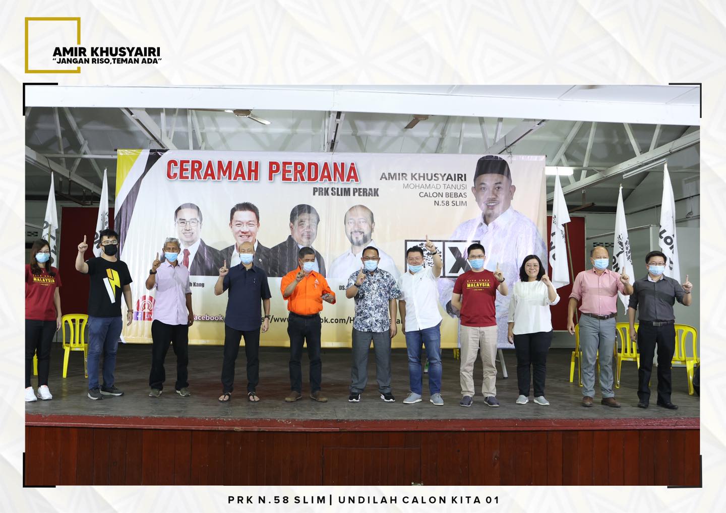 Undi Untuk Bn Dacing Di Slim Adalah Undi Untuk Najib Razak Mukhriz Mat Sabu Nga Kor Ming Ahmad Khusyairi Best Fbkl