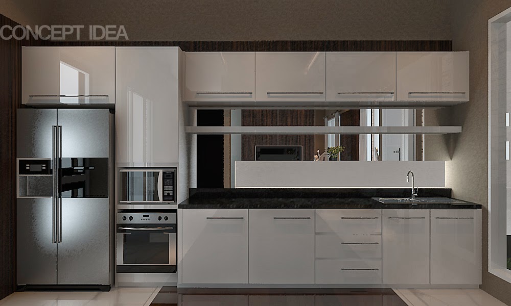 CONCEPT IDEA DESAIN KITCHEN & PANTRY MINIMALIS