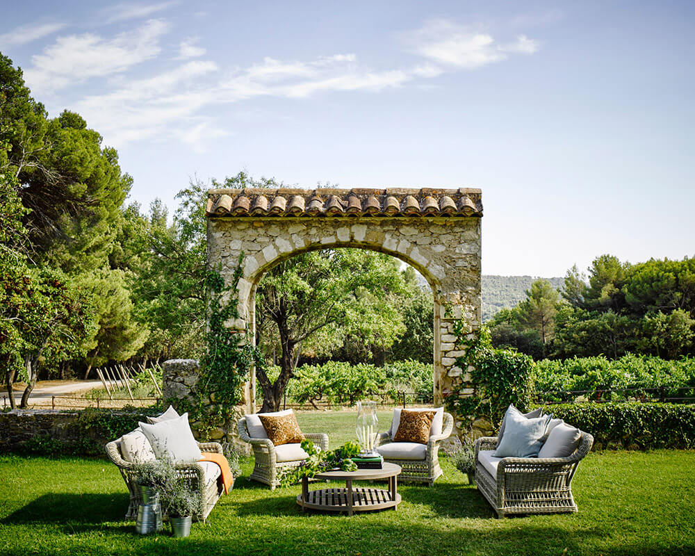 Domaine de la Cavalière by interior designer Ken Fulk