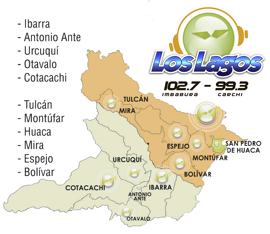 Radio LOS LAGOS Cobertura