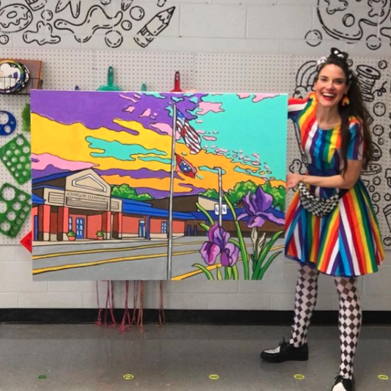 Cassie Stephens: art class