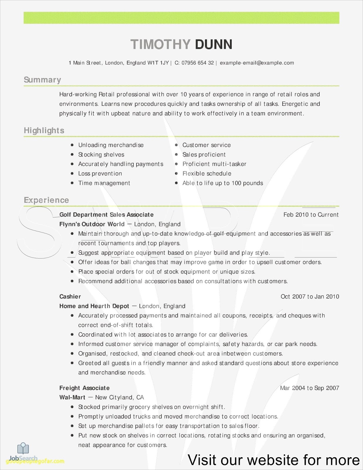 sample professional resume template sample professional resume templates sample professional cv template