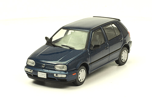 volkswagen Golf III GL 1990 1:43, volkswagen collection, colección volkswagen méxico