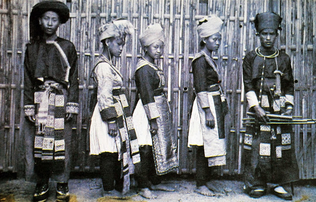 "Hill Tribe People" (c. 1900)