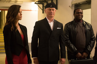 Neal McDonough and Rhona Mitra in Game Over, Man!