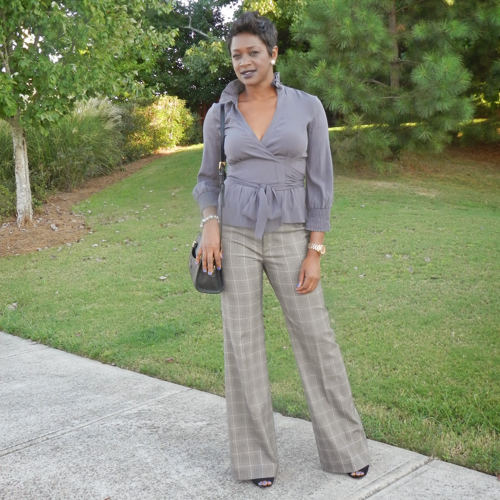 Thrift Sisters Link Up: Dress Pants | Two Stylish Kays