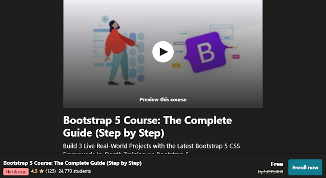 33. Free Bootstrap 5 Course: The Complete Guide (Step by Step)