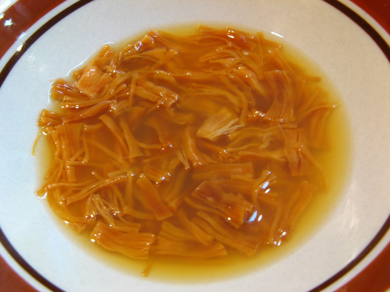 Duck Soup Easy Braised Abalone with Fish Maw and Shiitake Mushrooms