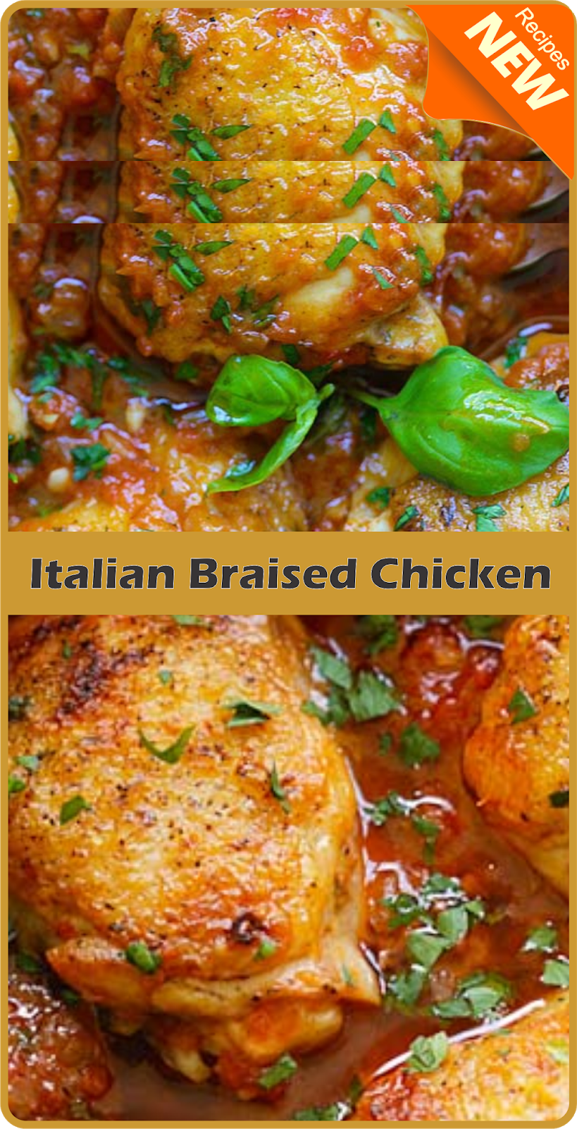 Italian Braised Chicken | Amzing Food