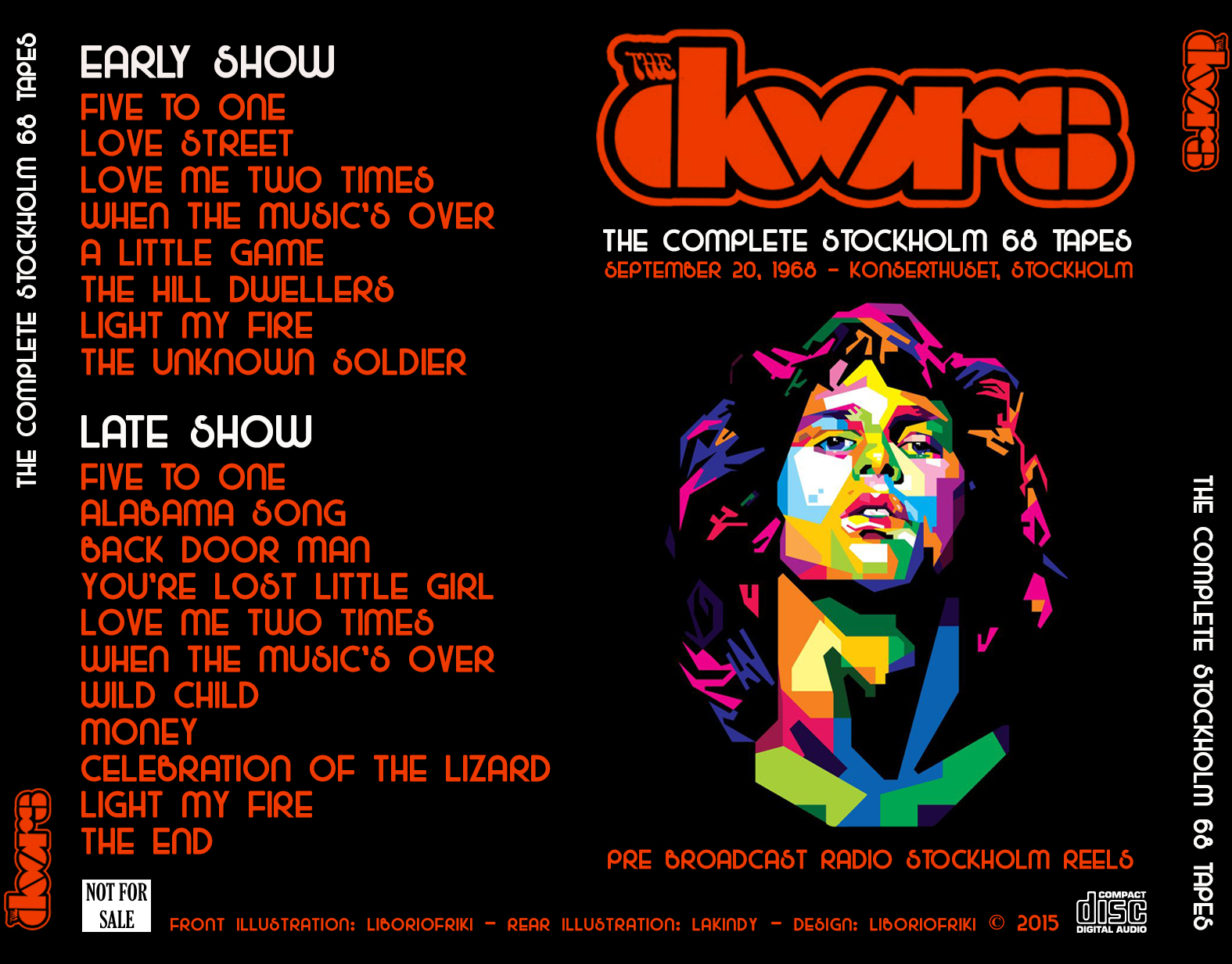 World Of BOOTLEGS BOOTLEG The Doors The Complete Stockholm '68