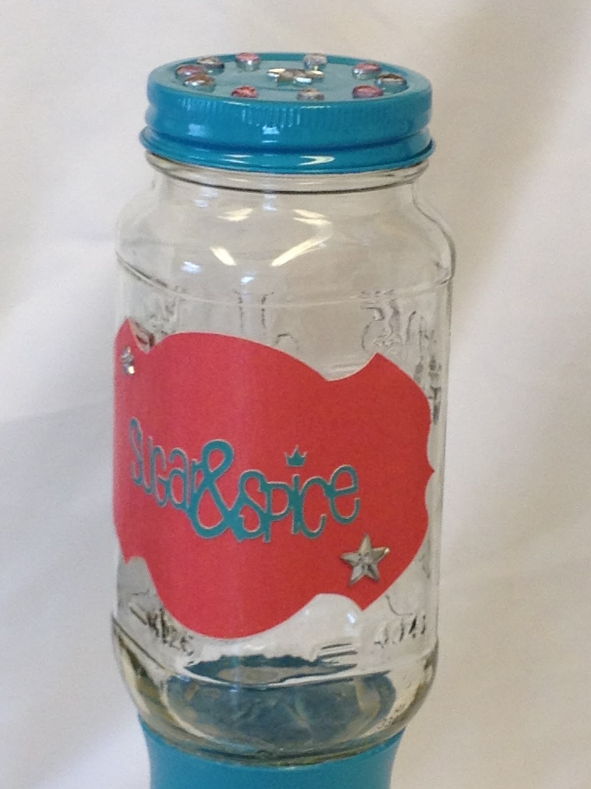 Love My Rose Decorative Candy Jars