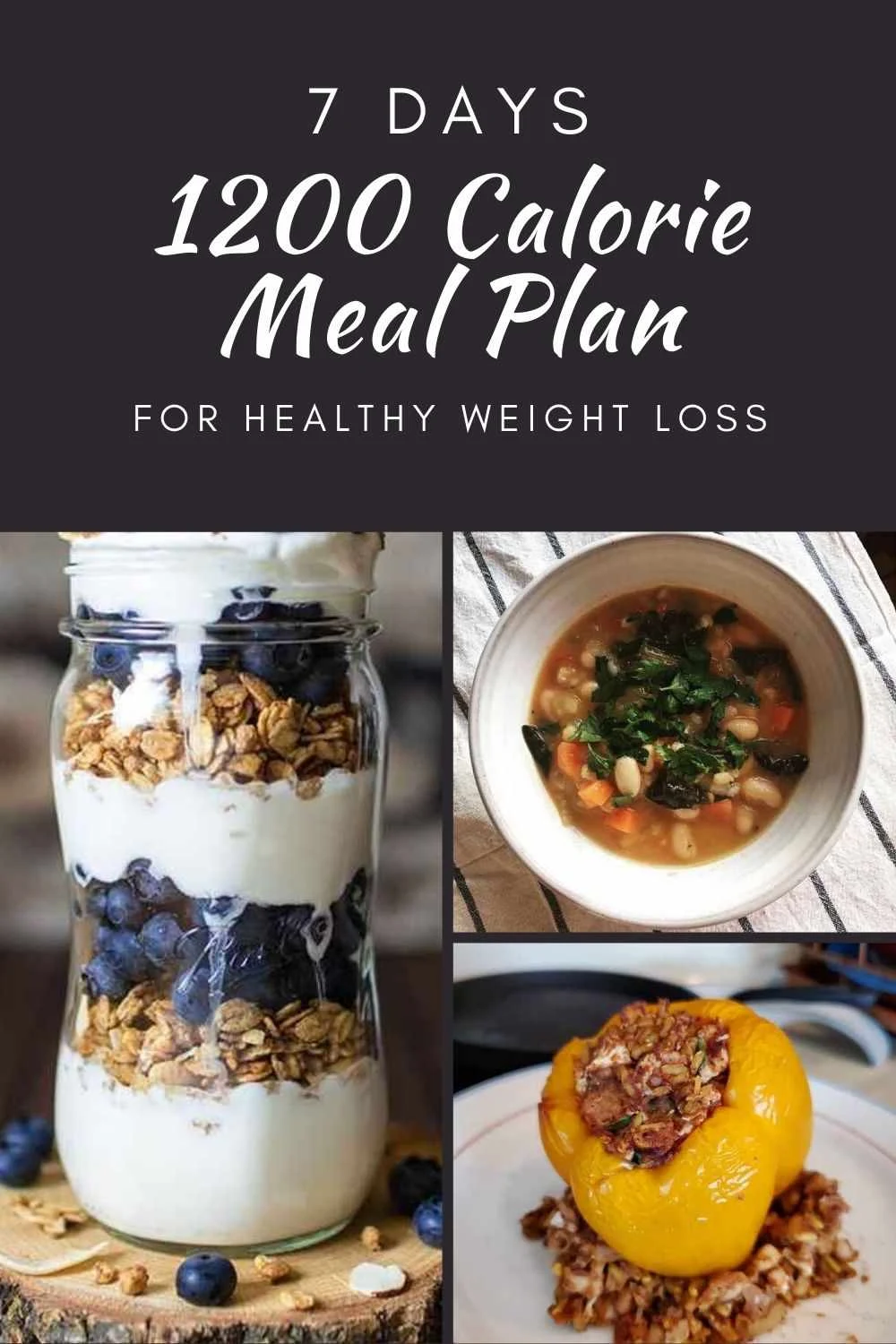 Simple 7 Days 1200 Calorie Meal Plan For Healthy Weight Loss
