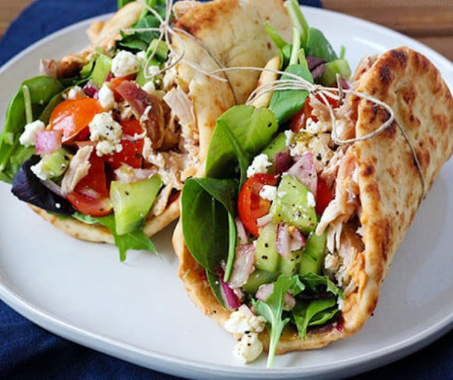 Chicken Hummus Naan Wraps Chicken Hummus Naan Wraps