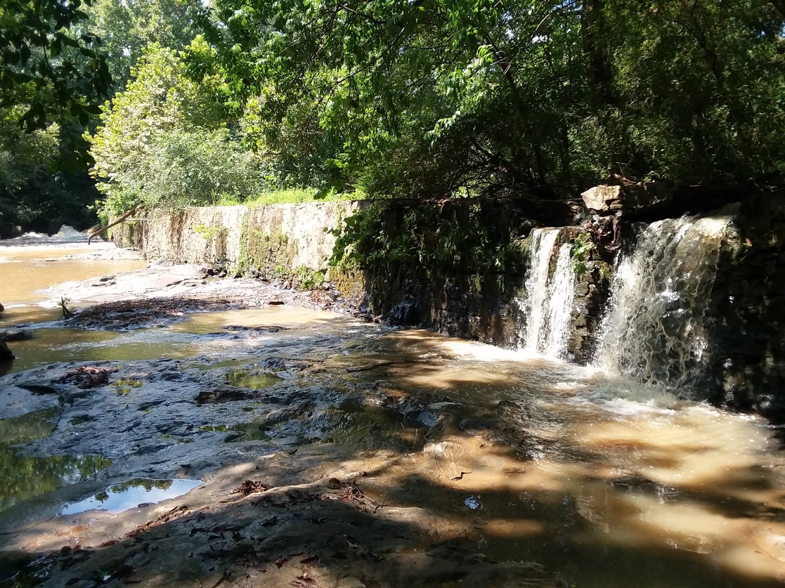 Old Dam on the Apalachee River In Walton County
