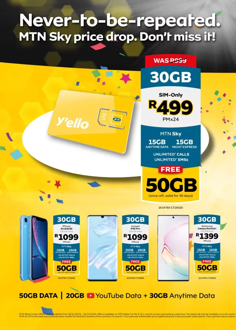 [Updated 2019] MTN Black Friday Deals