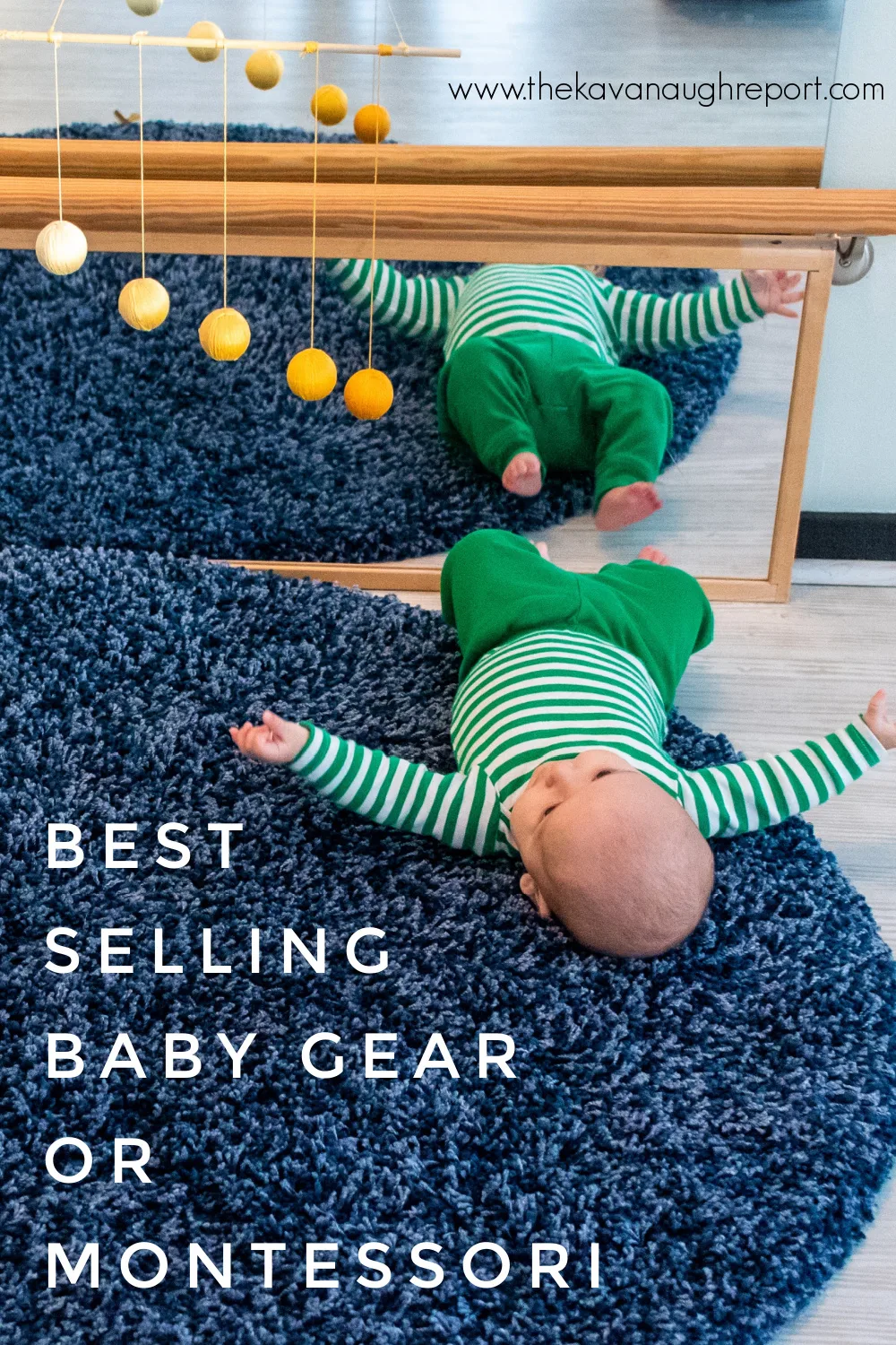 Montessori baby spaces and activities that can replace popular "best selling" baby toys and gear. Simple, natural experiences for babies are better.