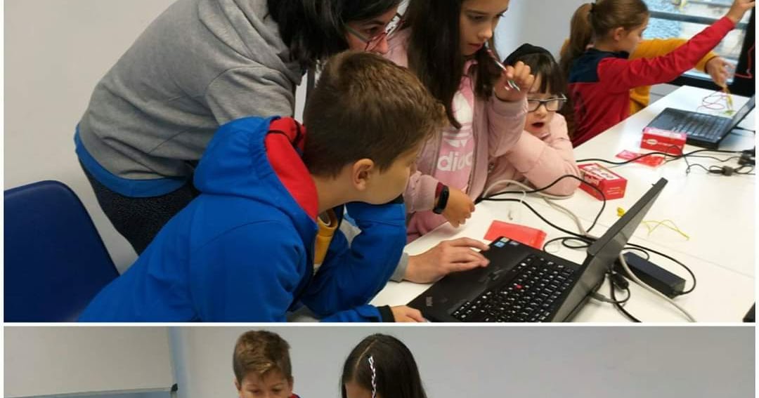 bibliocovas OS NENOS E NENAS DE 5º DE E.P. NA SEMANA STEM