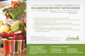 Curso Intensivo de Raw Food en Bogotá