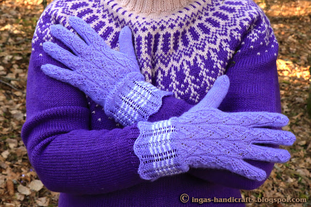 Pitsilised sõrmikud / Lace Gloves