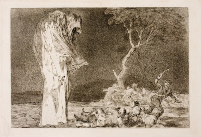 Disparate de Miedo by Francisco Goya