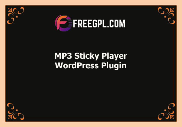 MP3 Sticky Player Wordpress Plugin Free Download
